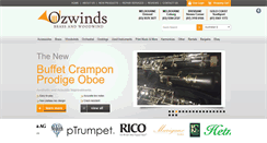 Desktop Screenshot of ozwinds.com.au